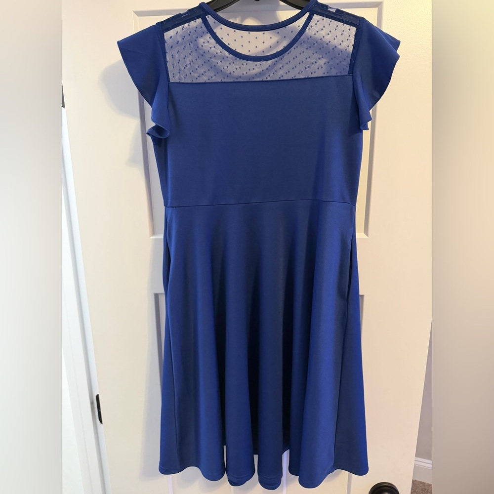 Elegant Blue Kids Dress